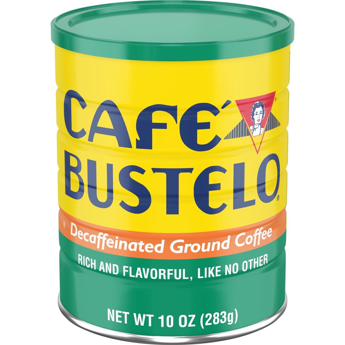 GUEST_9861f6c4-53eb-4a4c-be1b-50bd064abe24.jpg Café Bustelo Medium Roast Ground Coffee - Decaf - 10oz: Unflavored, Coffee Bean Type Varies - Image 1
