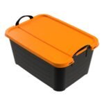 Life Story 55 Quart Stackable Storage Bin, Heavy Duty Lidded Container, 6 Pack - Image 4