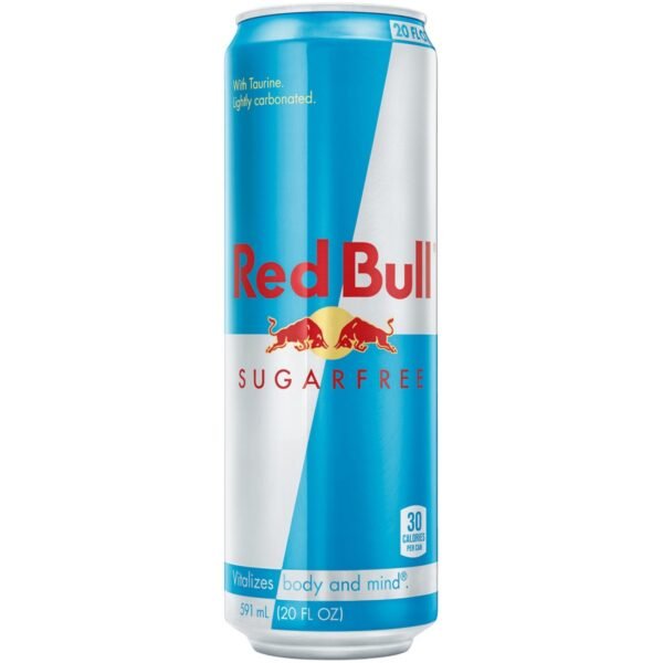 Red Bull Sugarfree Energy Drink - 20 fl oz: Caffeinated, No Artificial Sweeteners