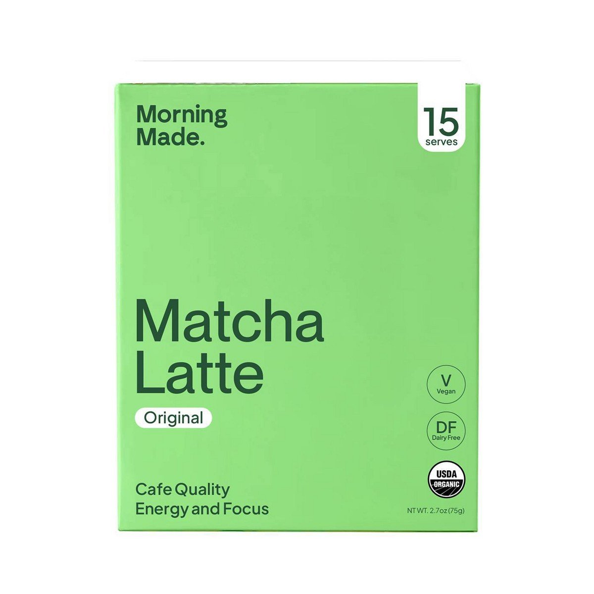 GUEST_9913fa01-52e9-4001-9a5f-d43e63f59a45.jpg Morning Made Original Matcha Mix - 2.7oz: Caffeinated - Image 1