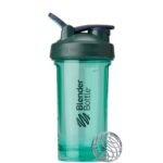 BlenderBottle 24 fl oz Plastic Pro24 Shaker Bottle Teal: Odor-Resistant, BPA-Free, Leakproof