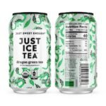 JUST ICE TEA Dragon Green Tea - 4pk/12 fl oz Cans: Organic Certified, Fair Trade Certified - Image 2