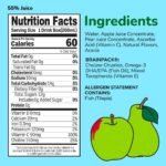 Brainiac Apple Pear Juice Drink 8pk/6.75 fl oz Boxes: 66% Juice Content - Image 2