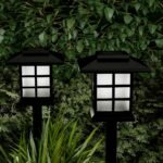 Nature Spring Solar Pathway Water-Resistant Coach Lights - 6 count - Image 4