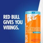 Red Bull Sugar Free Amber Edition Energy Drink - 4pk/12 fl oz Cans: Low Fat, No Artificial Flavors, Caffeinated - Image 4