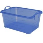 Life Story 55 Quart Stackable Storage Bin, Light Duty Container, Purple, 6 Pack - Image 6