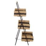 Ingrid Rope Shelf - Black/Beige - SEI - Image 4