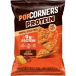 Popcorners Protein Zesty Cheddar Chips - 5oz
