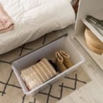 IRIS 4pk 91qt Stack and Pull Plastic Storage Bin Clear - Image 5