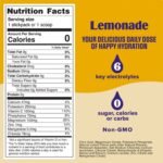 Ultima Replenisher Daily Hydration Electrolyte Stick Packs - Lemonade: Powdered Mix for Hydration - 20 Count - Image 3