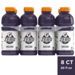 Gatorade G Zero Grape Sports Drink - 8pk/20 fl oz Bottles: Low Calorie, Non-Caffeinated