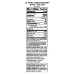 Monster Energy Strawberry Shot Energy Drink - 16 fl oz: Low Calorie, Diet, Caffeinated - Image 3