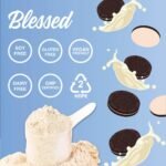 Blessed Plant Based Vegan Protein Powder - 23g of Pea Protein Powder, Dairy Free, Gluten Free, Soy Free - 30 Servings (Cookies & Cream) - Image 3