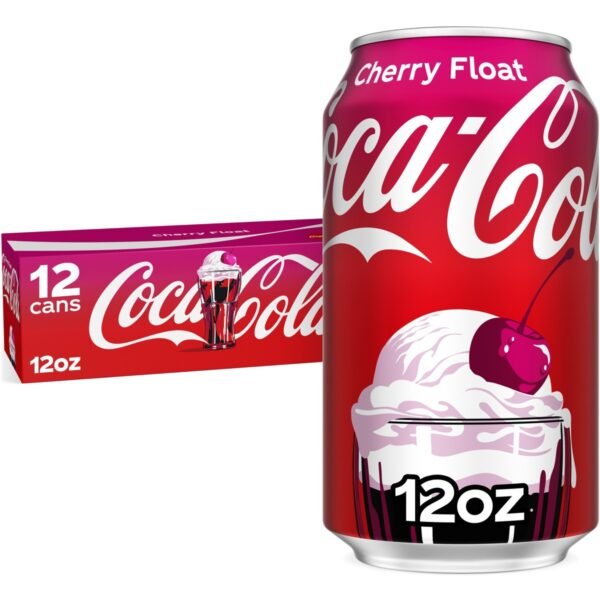 Coca-Cola Cherry Float Soda - 12pk/12 fl oz Cans
