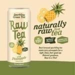 Raw Tea Sparkling Green Tea with Pineapple Juice - 11 fl oz Can - Image 5