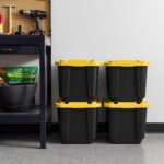 IRIS 11.5 Gal/46 Qt Heavy-Duty Stackable Plastic Holiday Storage Bin Tote Container with Quick Snap Lid, 4Pk - Image 5