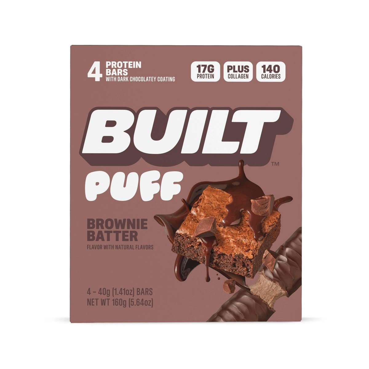 GUEST_a597dd8f-7188-42cd-9e4f-5113dfa8634b.jpg Built Bar Brownie Batter Puff Protein Bars - 17g Protein - 4ct - Image 1