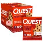 Quest Nutrition Protein Cookie - Peanut Butter Chocolate Chip - 12ct: Ready to Eat, 16g Protein Per Serving, 1.53 Oz