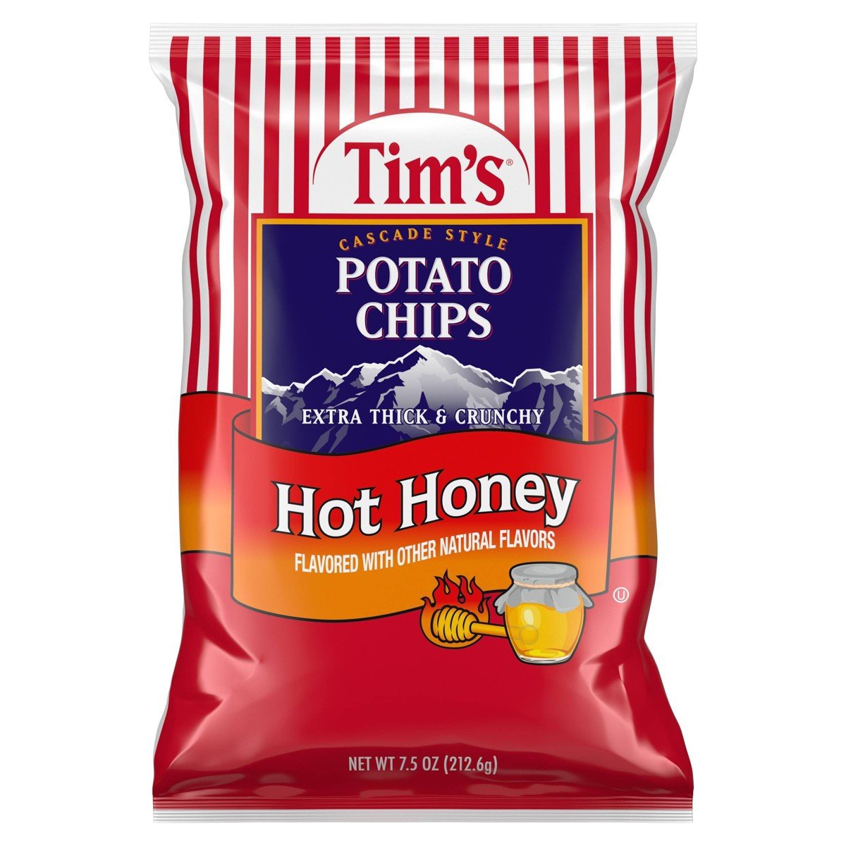 GUEST_a5f530b8-f82d-4643-bcf9-e327af796b76.jpg Tim's Hot Honey Potato Chips - 7.5oz - Image 1