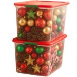 HOMZ, Secure Latch, Large Plastic Storage Bins for Organization Multipack - Image 7