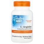 Doctor's Best L-Arginine, 120 Bilayer Tablets (500 mg per Tablet)