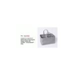 Waffle Weave Rectangular Diaper Caddy with Handles - Cloud Island™ Cream: Fabric, 13.5" Depth, 897.75 Volume - Image 2