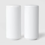Stella Ceramic Salt and Pepper Shakers White - Threshold™