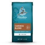 Caribou Coffee Caribou Blend Medium Roast Ground Coffee - 12oz: Rainforest Alliance Certified, Arabica Beans