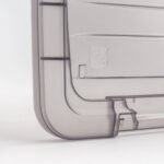 IRIS 40qt Stack and Pull Plastic Storage Bin: Clear, Portable, Nesting, Lidded, Snap Closure, Universal Storage - Image 5