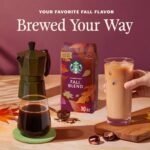 Starbucks Fall Blend Medium Roast Ground Coffee - 10oz: Arabica Beans, Spice - Image 5