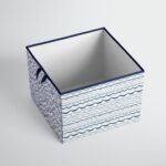 Bacati - Noah Mint/Navy Storage Box Large - Image 5