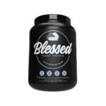 Blessed Plant Based Vegan Protein Powder - 23g of Pea Protein Powder, Dairy Free, Gluten Free, Soy Free - 30 Servings (Cookies & Cream)