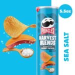 Pringles Harvest Blends Sea Salt Potato Crisps Chips - 5.5oz - Image 3