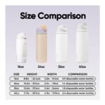 Owala 24oz FreeSip Stainless Steel Water Bottle - Sandy Shores - Image 5