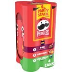 Pringles Party Stack Variety Potato Crisps Chips - 28oz/4pk: Original, Barbecue, Onion, Sour Cream