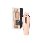 Viski Parisian Cocktail Shaker for Margarita, Whiskey Sour, Espresso Cocktails, Contoured Stainless Steel Barware for Parties, Bar Gifts, 25oz, Gold - Image 7