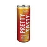 Pretty Tasty Peach Collagen Iced Tea - 12 fl oz Can - Image 3