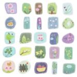 Unique Bargains Waterproof Stickers for Valentine's Day Surprise Laptop Water Bottle Scrapbook Multicolor 50 Pcs Spring Fresh - Image 5