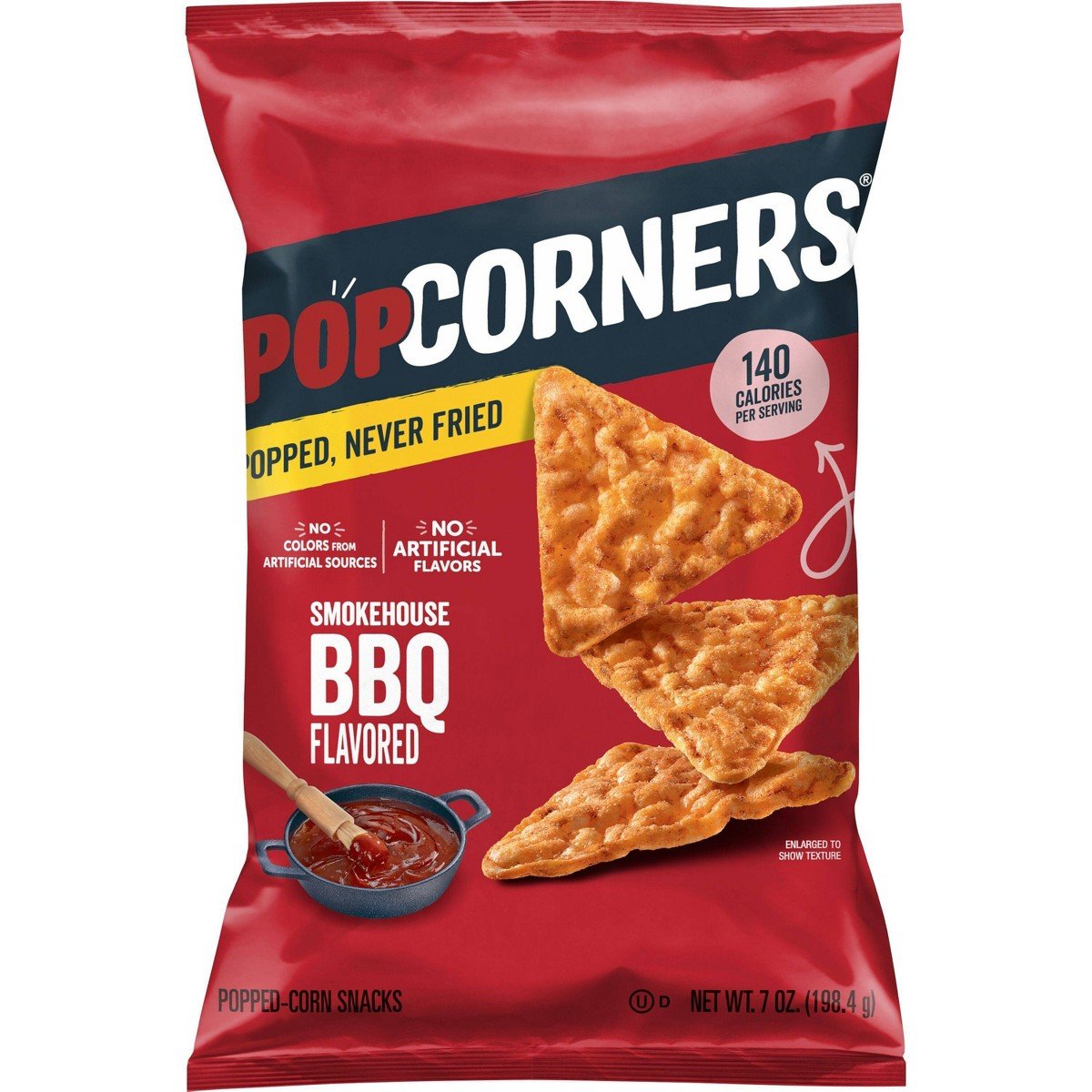 GUEST_aaebcbd9-b060-4879-b217-ab7e44c918d9.jpg Popcorners Smokehouse BBQ Chips - 7oz - Image 1