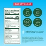 BLOOM NUTRITION Daily Hydration Electrolyte Stick Packs - Rocket Blast - 8ct - Image 5