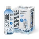Isopure Unflavored 15g Clear Protein Water with Electrolytes - 4pk/20 fl oz: Caffeine Free