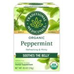 Traditional Medicinals Organic Peppermint Herbal Tea - 16ct: Non-Caffeinated, Gluten-Free