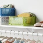 Rectangular Plastic Foldable Medium Crate Green - Brightroomâ„¢ - Image 2