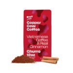 Copper Cow Churro Dark Roast Ground Vietnamese Coffee - 12oz