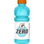 Gatorade G Zero Glacier Freeze Sports Drink - 8pk/20 fl oz Bottle: Non-Caffeinated, Low Calorie - Image 3