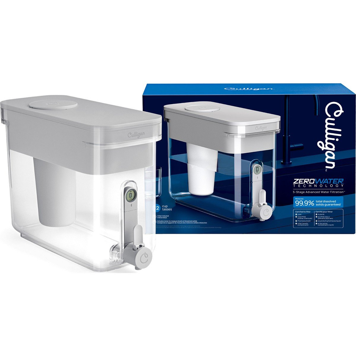GUEST_adab5822-925b-4c21-81c8-2bd7a1590e4c.jpg Culligan with ZeroWater Technology 32 Cup Dispenser - Image 1