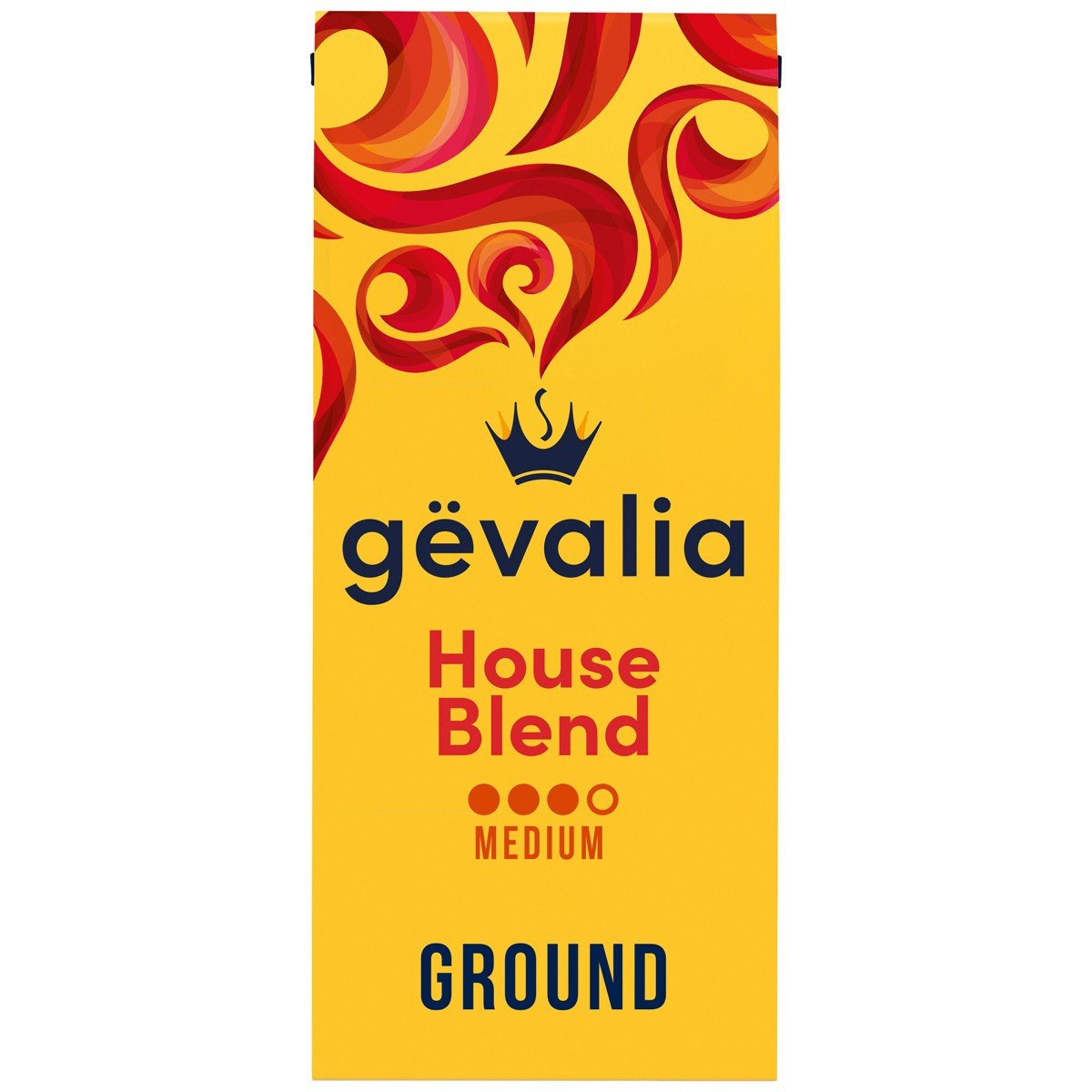 GUEST_aeffe80a-9268-495c-8a09-dc87fb6cf3d6.jpg Gevalia House Blend Medium Roast Ground Coffee - 12oz: Arabica Beans, Caramel Flavor, Citrus Notes - Image 1