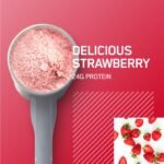 Optimum Nutrition, Gold Standard 100% Whey Protein Powder, Delicious Strawberry, 4.99lb - Image 4
