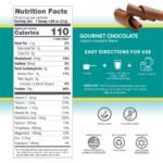 Designer Whey Protein Powder - Gourmet Chocolate - 32oz: Certified Gluten-Free, Non-GMO - Image 4