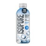 Isopure Unflavored 15g Clear Protein Water with Electrolytes - 20 fl oz: Non-Caffeinated, Whey Protein